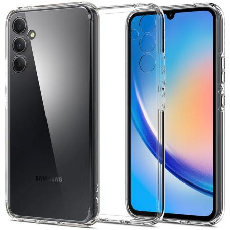 Spigen Ultra Hybrid Backcover voor de Samsung Galaxy A34 (5G) - Transparant