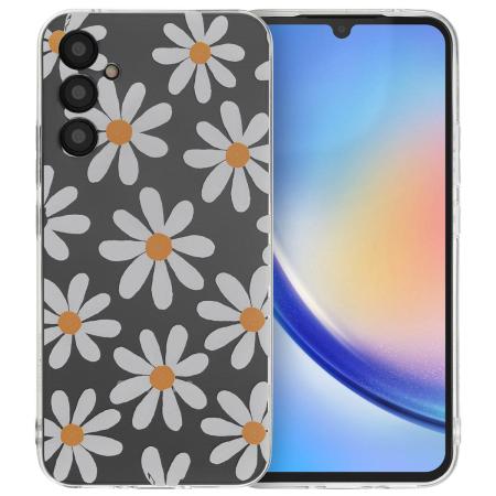 imoshion Design hoesje voor de Samsung Galaxy A34 (5G) - Daisy Flower