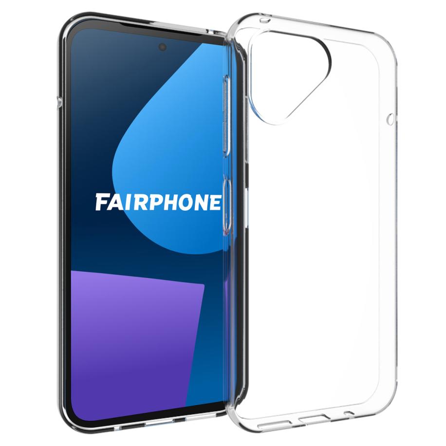 Accezz Clear Backcover voor de Fairphone 5 - Transparant Transparant