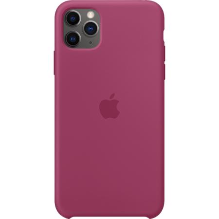 Silicone Backcover voor de Apple iPhone 11 Pro Max - Pomegranate