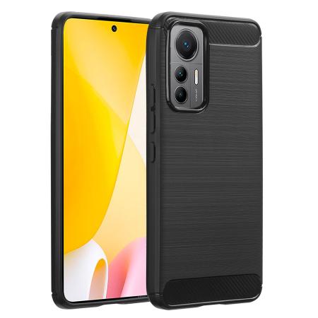 imoshion Brushed Backcover voor de Xiaomi 12 Lite - Zwart