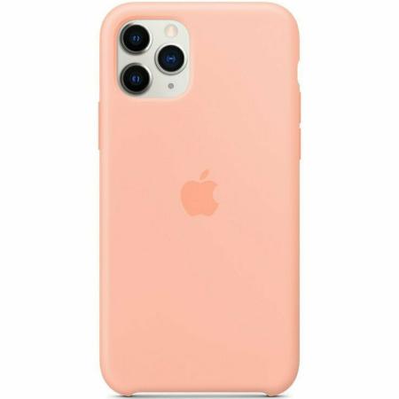 Silicone Backcover voor de Apple iPhone 11 Pro - Grapefruit
