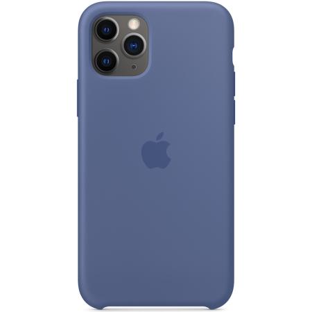 Silicone Backcover voor de Apple iPhone 11 Pro - Linen Blue