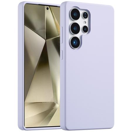Accezz Liquid Silicone Backcover voor de Samsung Galaxy S25 Ultra - Paars