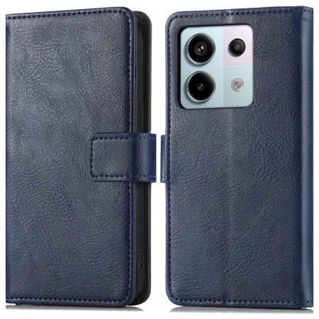 imoshion Luxe Bookcase voor de Xiaomi Redmi Note 13 Pro (5G) / Poco X6 - Donkerblauw