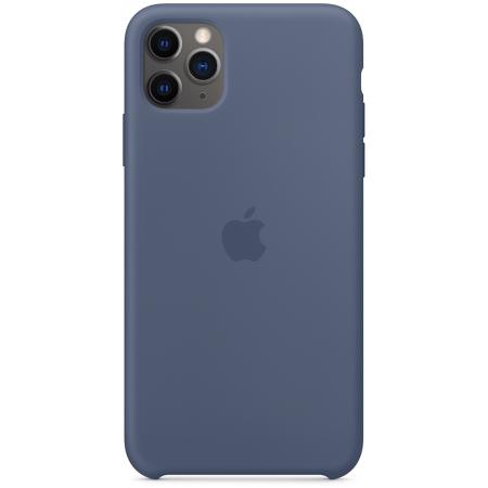 Silicone Backcover voor de Apple iPhone 11 Pro Max - Alaskan Blue