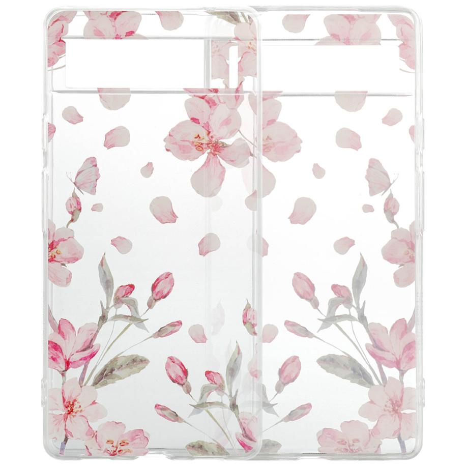 imoshion Design hoesje voor de Google Pixel 6a - Blossom Watercolor Multicolor