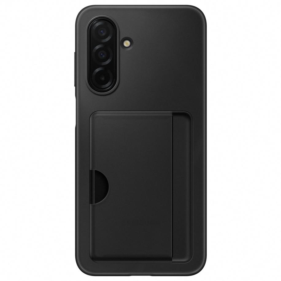 Originele Card Slot Cover voor de Samsung Galaxy A26 - Black Zwart