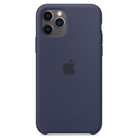 Silicone Backcover voor de Apple iPhone 11 Pro - Midnight Blue