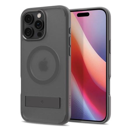 Spigen Ultra Hybrid S MagSafe voor de Apple iPhone 16 Pro Max - Frost Gray