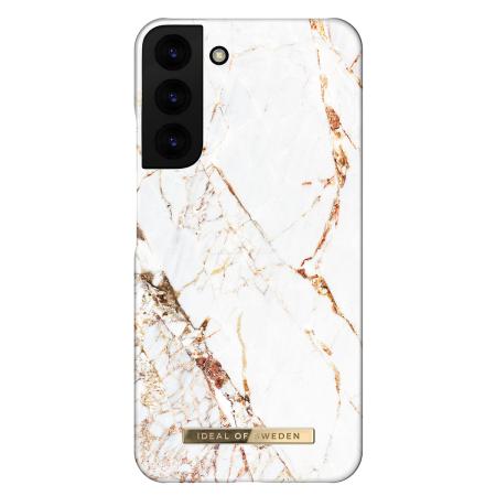 iDeal of Sweden Fashion Backcover voor de Samsung Galaxy S22 Plus - Carrara Gold