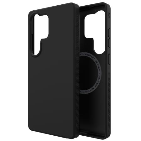 ZAGG Milan Snap Case met MagSafe voor de Samsung Galaxy S25 Plus - Zwart