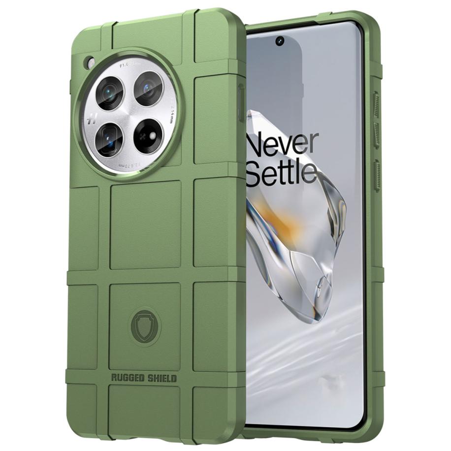imoshion Rugged Shield Backcover voor de OnePlus 12 - Donkergroen Groen