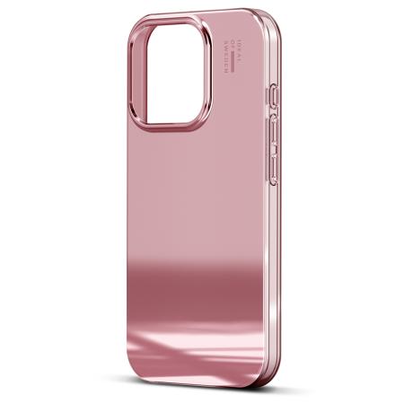 iDeal of Sweden Mirror Case voor de Apple iPhone 16 Pro - Mirror Rose Pink