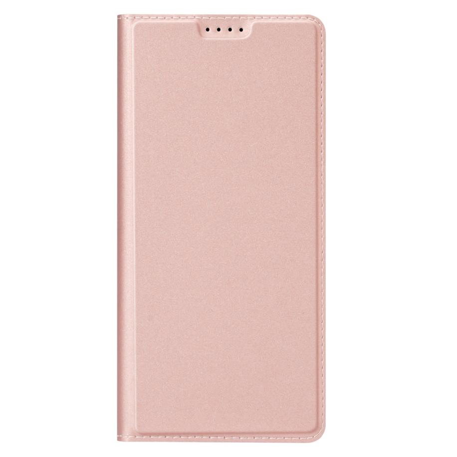 Dux Ducis Slim Softcase Bookcase voor de Xiaomi Redmi Note 14 Pro (4G) - Rosé Goud Rose goud