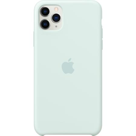 Silicone Backcover voor de Apple iPhone 11 Pro Max - Seafoam