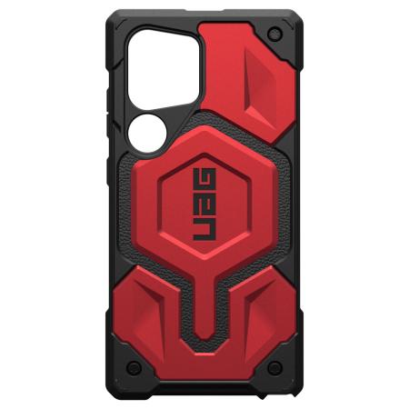 UAG Monarch Pro Backcover voor de Samsung Galaxy S24 Ultra - Crimson