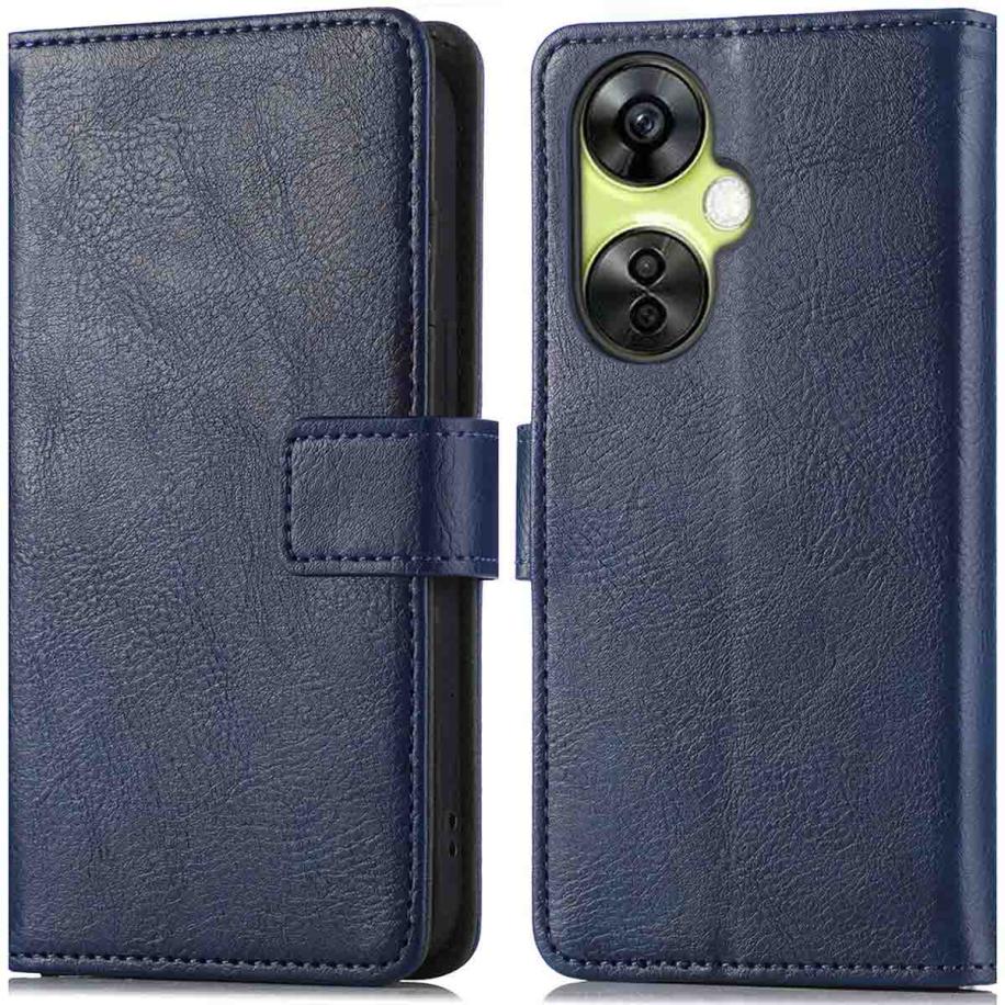 imoshion Luxe Bookcase voor de OnePlus Nord CE 3 / CE 3 Lite - Donkerblauw Blauw