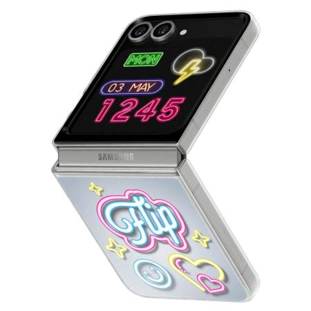 Originele FlipSuit Case voor de Samsung Galaxy Z Flip 6 / Flip 7 FE - Transparent