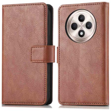 imoshion Luxe Bookcase voor de Oppo Reno 12F 5G - Bruin