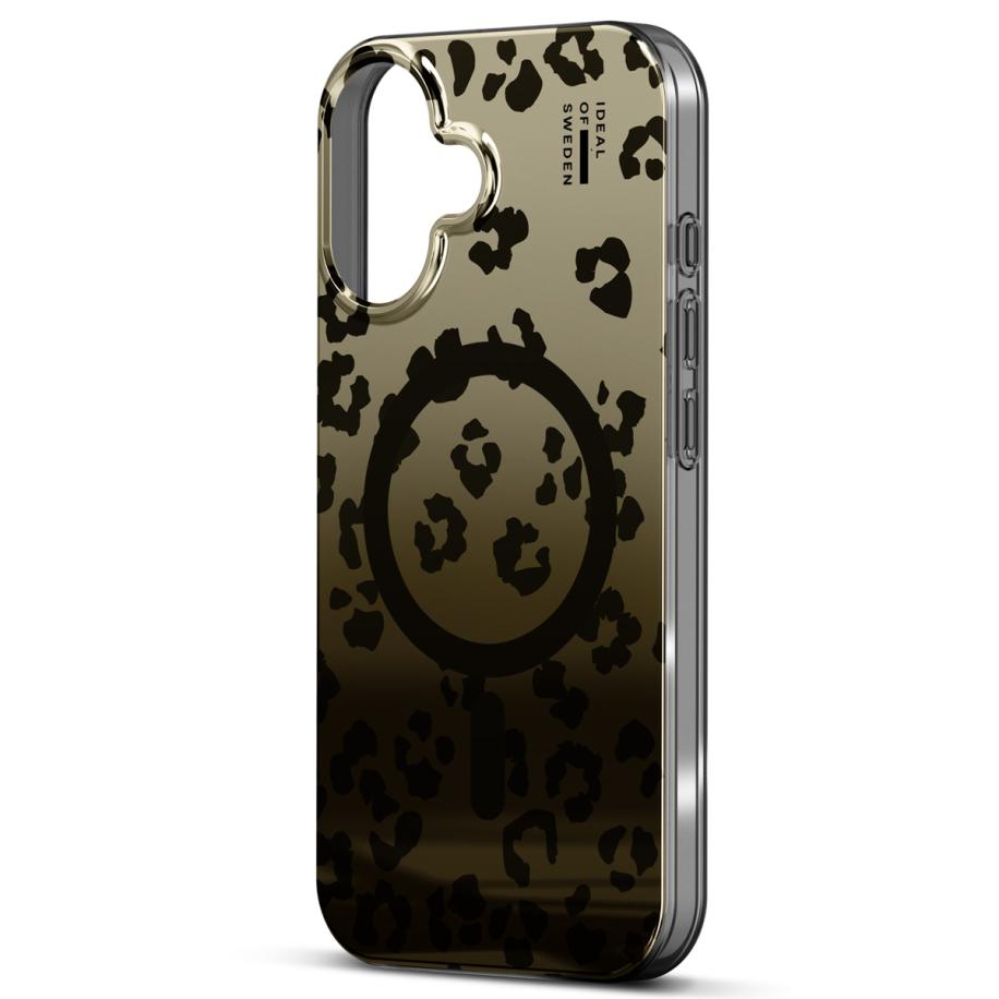 iDeal of Sweden Mirror Case met MagSafe voor de Apple iPhone 16 - Leo Ombre Multicolor