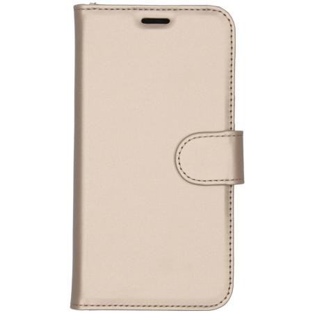 Accezz Wallet Softcase Bookcase voor de Apple iPhone 11 Pro - Goud