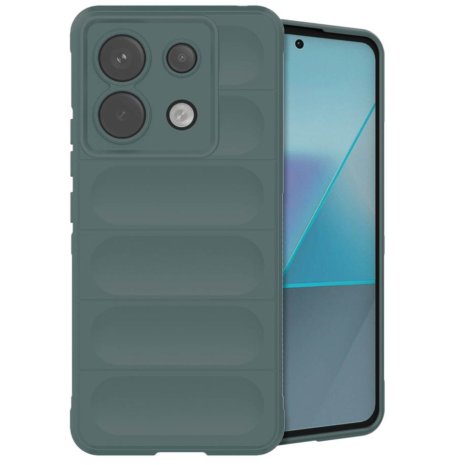 imoshion EasyGrip Backcover voor de Xiaomi Redmi Note 13 Pro (5G) - Donkergroen Groen