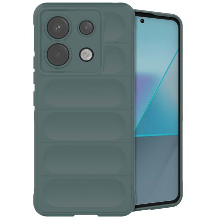 imoshion EasyGrip Backcover voor de Xiaomi Redmi Note 13 Pro (5G) - Donkergroen