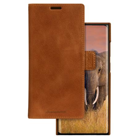 dbramante1928 Lynge Bookcase voor de Samsung Galaxy S24 Ultra - Tan