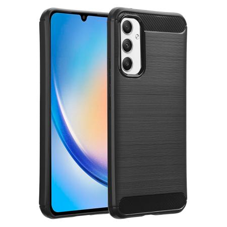 imoshion Brushed Backcover voor de Samsung Galaxy A34 (5G) - Zwart