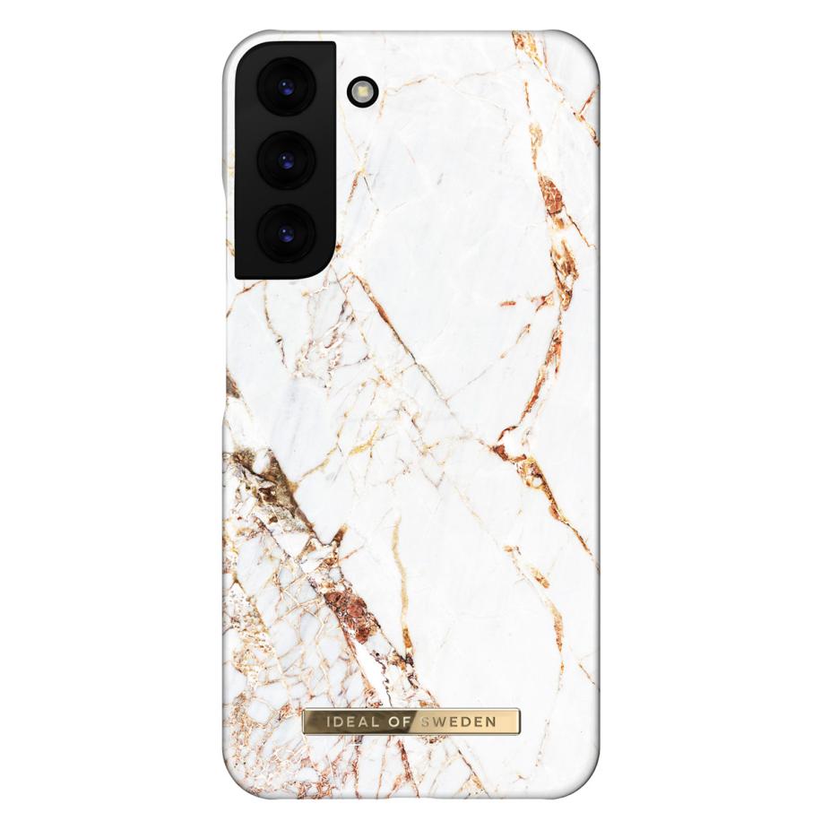 iDeal of Sweden Fashion Backcover voor de Samsung Galaxy S22 Plus - Carrara Gold Multicolor