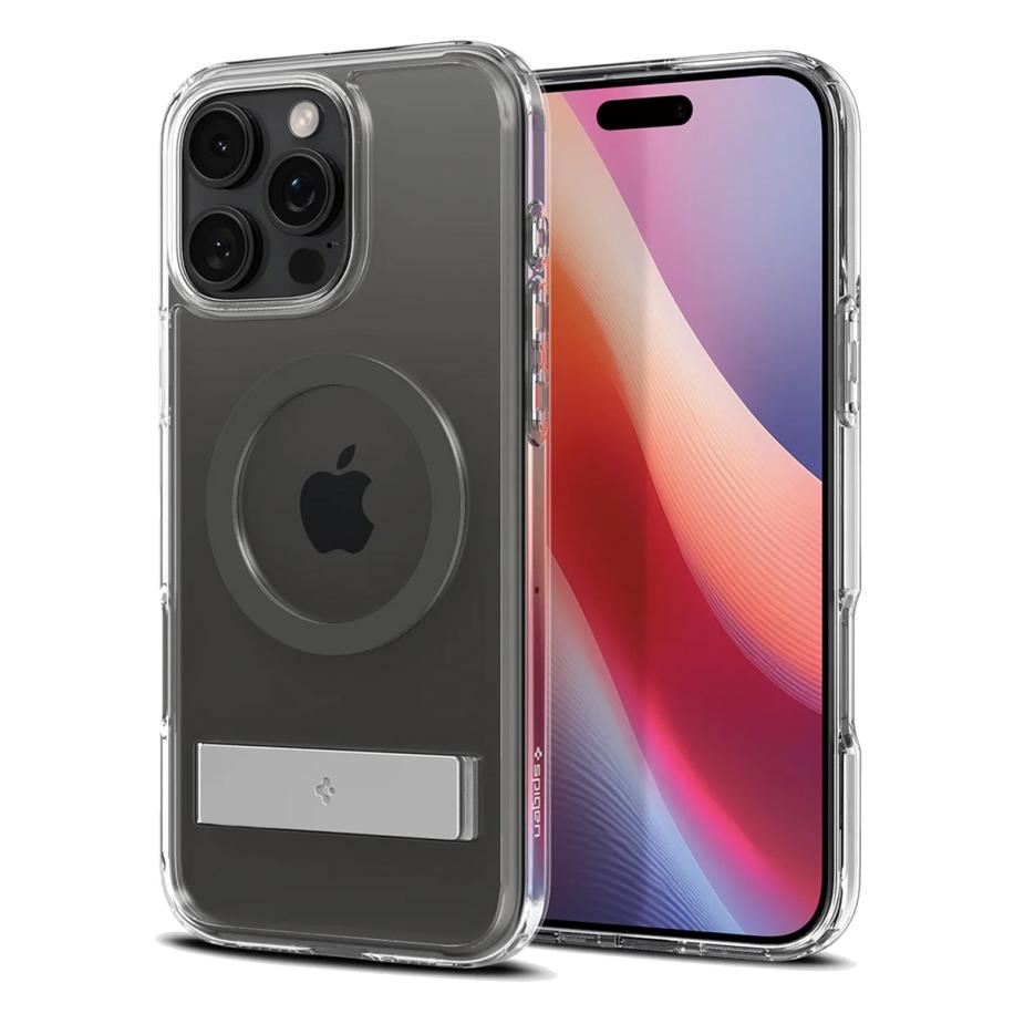 Spigen Ultra Hybrid S MagSafe voor de Apple iPhone 16 Pro - Graphite Grijs