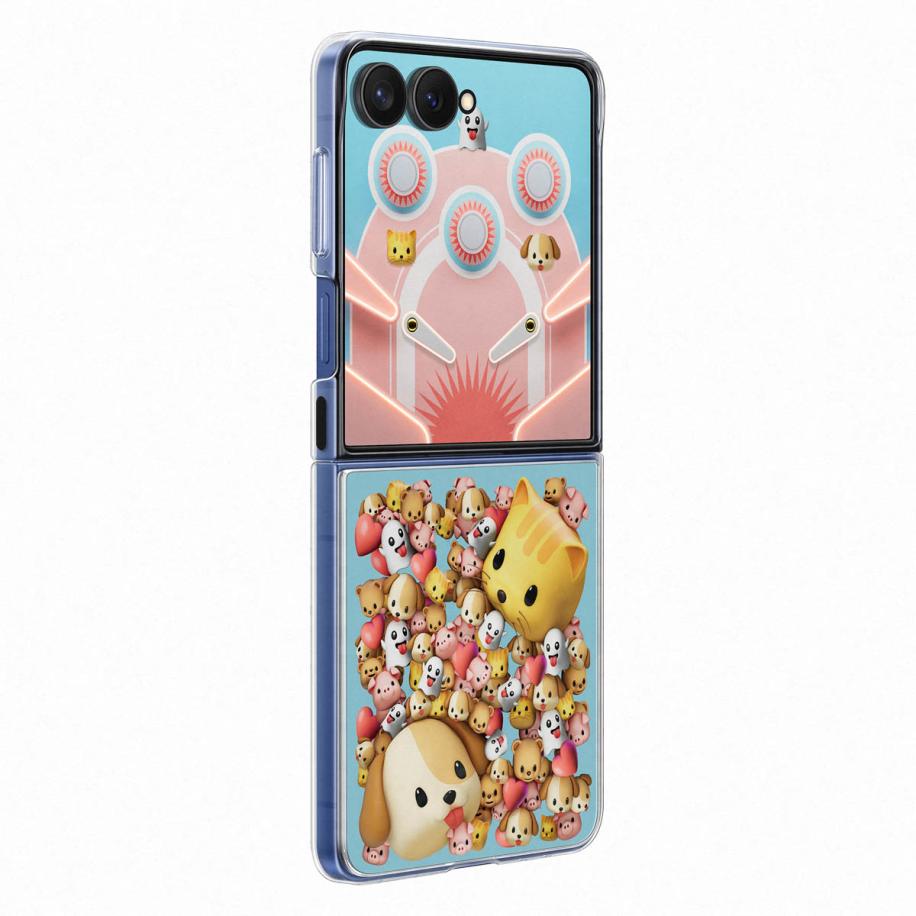 Originele FlipSuit Case voor de Samsung Galaxy Z Flip 7 - Transparant Transparant