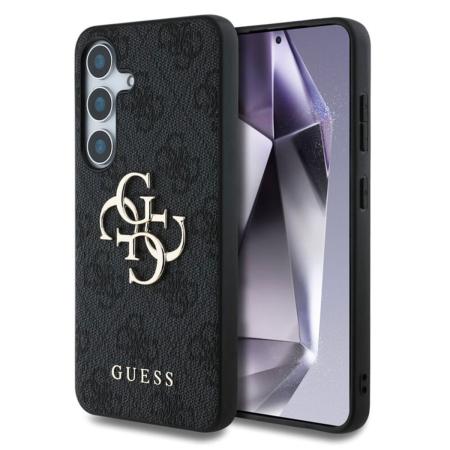 Guess 4G Metal Logo Backcover voor de Samsung Galaxy S25 Plus - Zwart