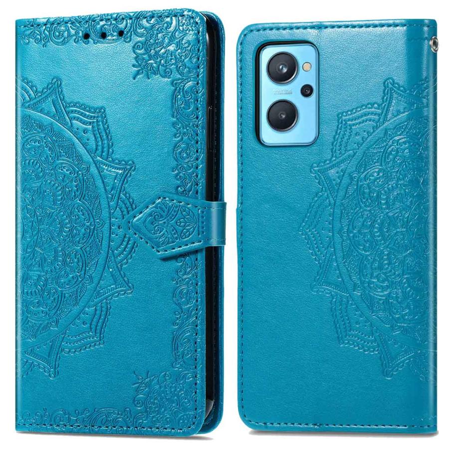 imoshion Mandala Bookcase voor de Oppo A96 5G - Turquoise Blauw
