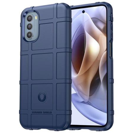 imoshion Rugged Shield Backcover voor de Motorola Moto G31 / G41 - Donkerblauw