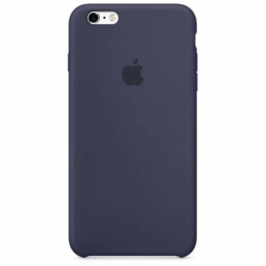 Silicone Backcover voor Apple iPhone 6 / 6s - Midnight Blue Blauw