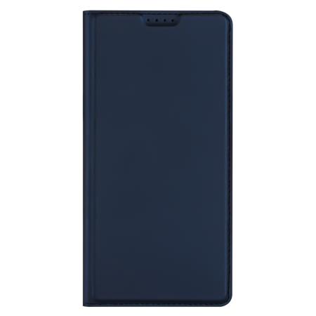 Dux Ducis Slim Softcase Bookcase voor de Xiaomi Redmi Note 14 Pro (4G) - Donkerblauw