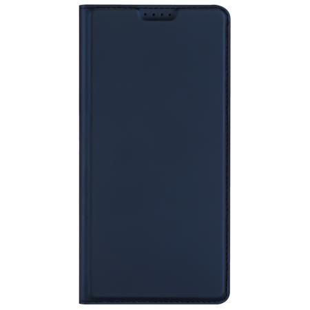 Dux Ducis Slim Softcase Booktype voor de Xiaomi Poco X6 Pro - Donkerblauw