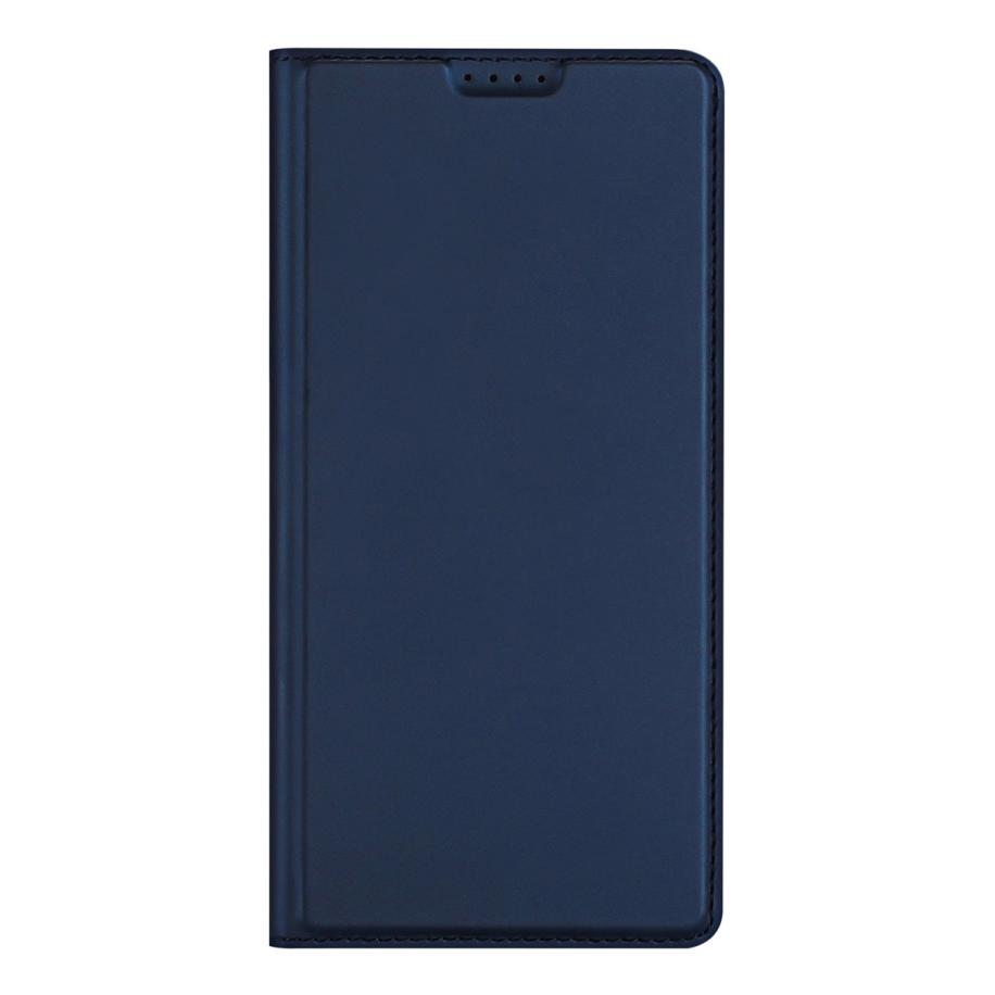 Dux Ducis Slim Softcase Bookcase voor de Xiaomi Redmi 13 4G - Donkerblauw Blauw