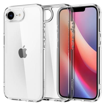 Spigen Ultra Hybrid Backcover voor de Apple iPhone 16e - Crystal Clear