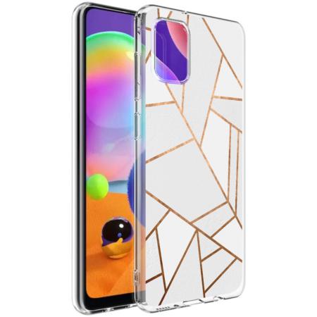 imoshion Design hoesje voor de Samsung Galaxy A31 - White Graphic