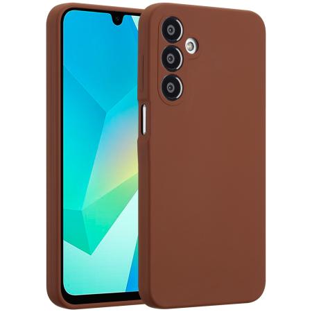 Accezz Liquid Silicone Backcover voor de Samsung Galaxy A16 - New Tea Brown