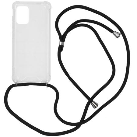 imoshion Backcover met koord voor de Samsung Galaxy A71 - Zwart