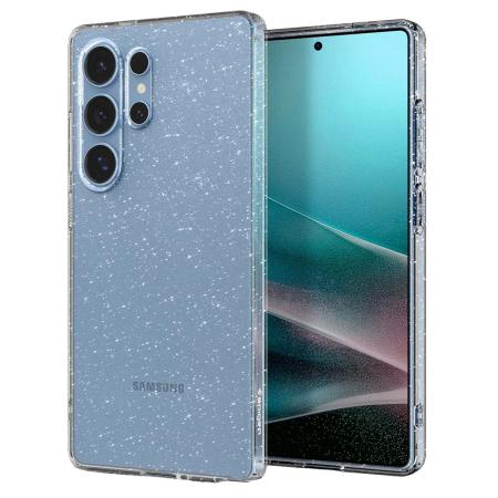 Spigen Liquid Crystal Backcover voor de Samsung Galaxy S25 Ultra - Crystal Quartz