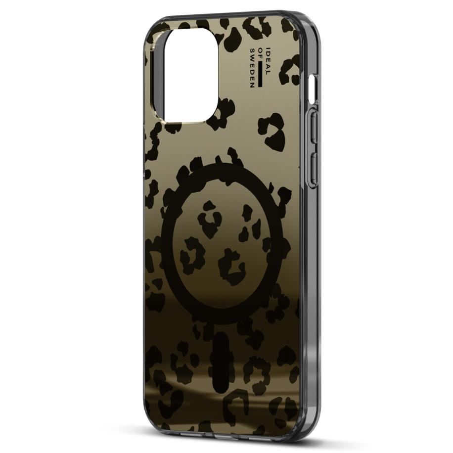iDeal of Sweden Mirror Case met MagSafe voor de Apple iPhone 12 (Pro) - Leo Ombre Multicolor