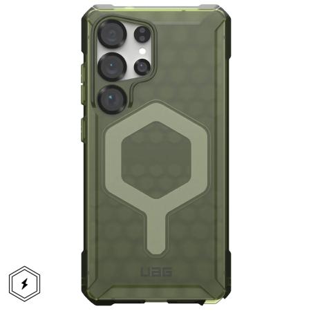 UAG Essential Armor MagSafe voor de Samsung Galaxy S25 Ultra - Olive Drab