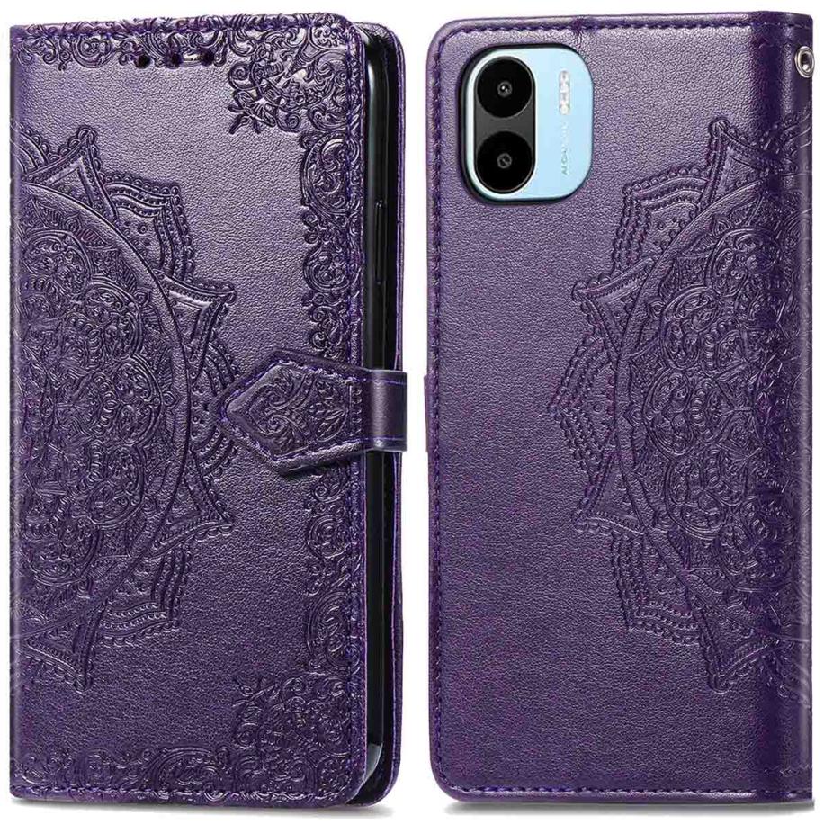 imoshion Mandala Bookcase voor de Xiaomi Redmi A1 / A2 - Paars Paars