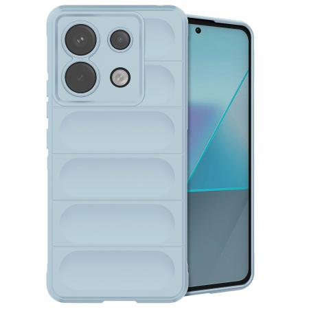 imoshion EasyGrip Backcover voor de Xiaomi Poco X6 Pro - Lichtblauw