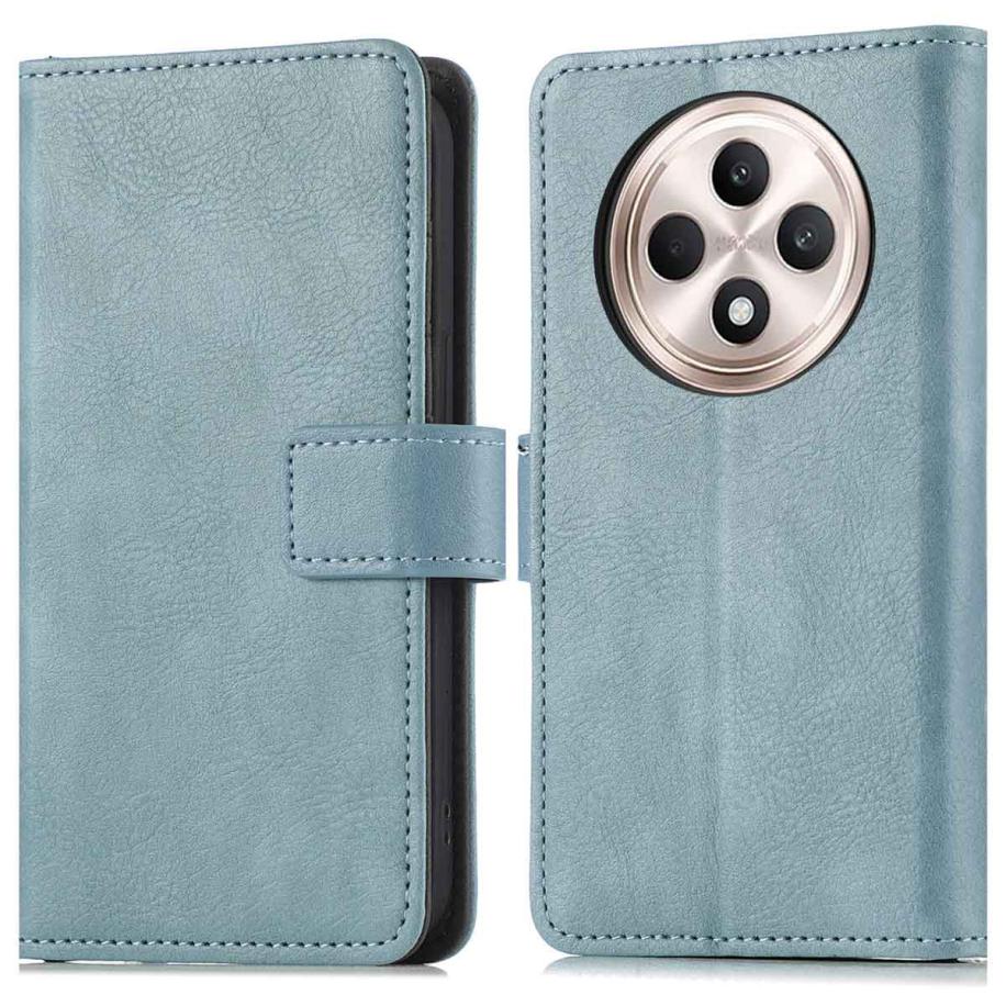 imoshion Luxe Bookcase voor de Oppo Reno 12F 5G - Lichtblauw Blauw